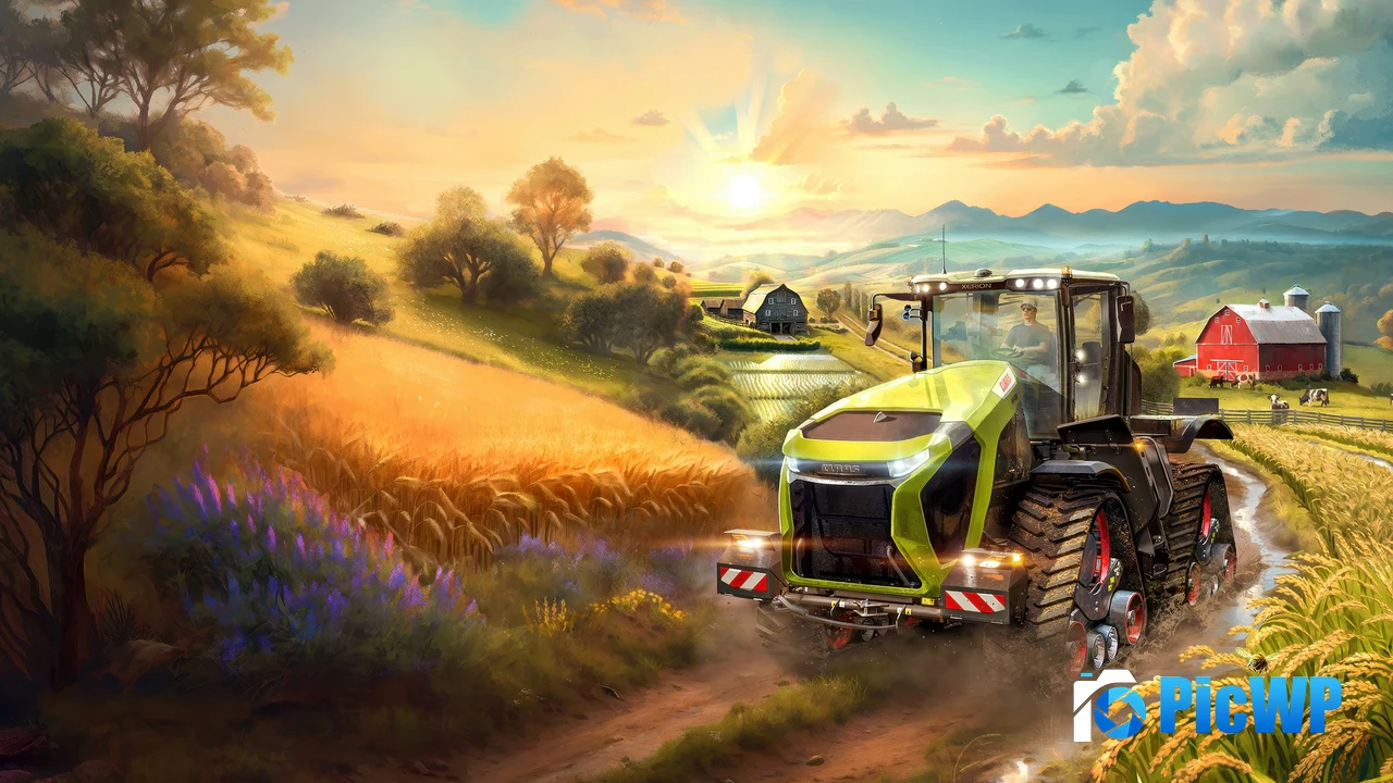 Farming Simulator 25 Key Art 4K PC Wallpaper
