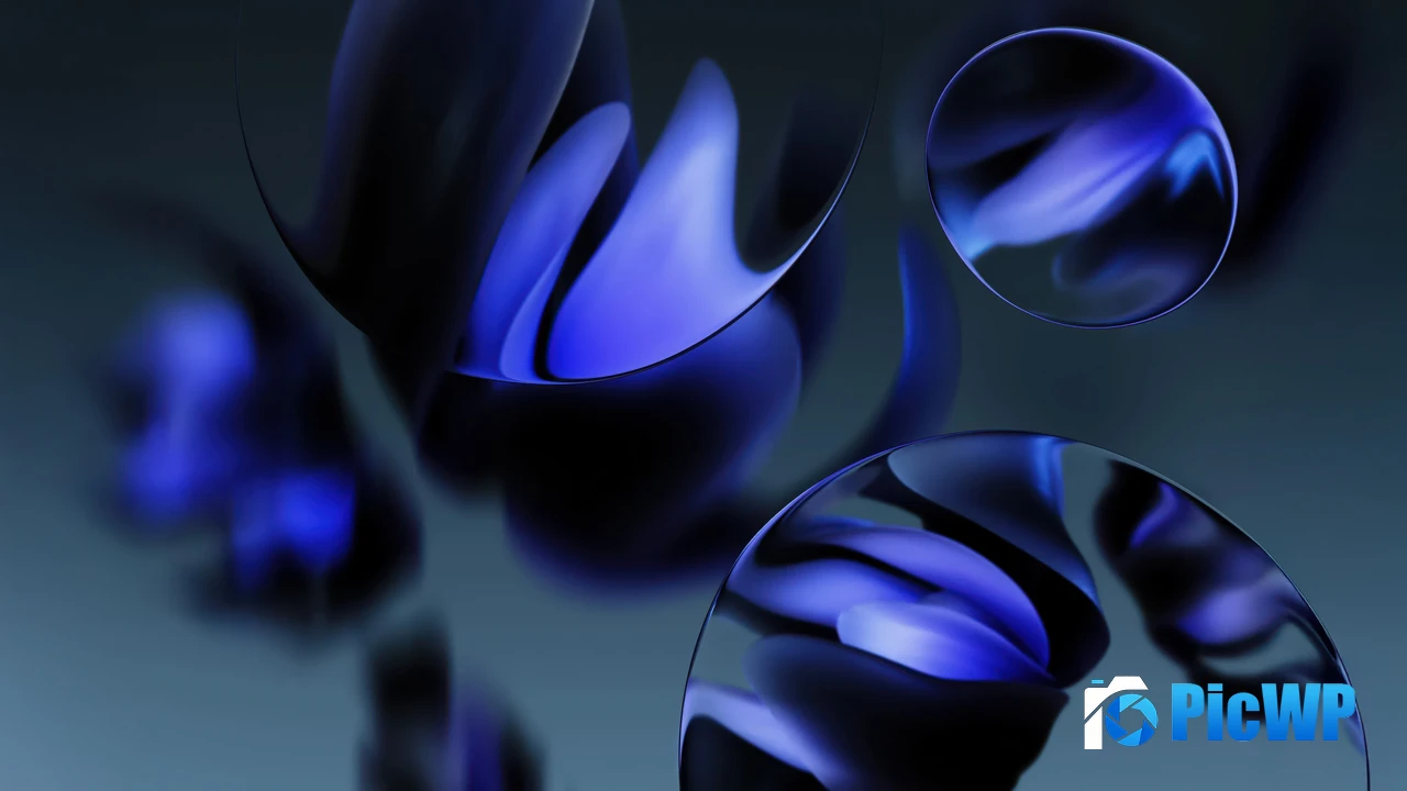 Lilac Abstract art 4K PC Wallpaper