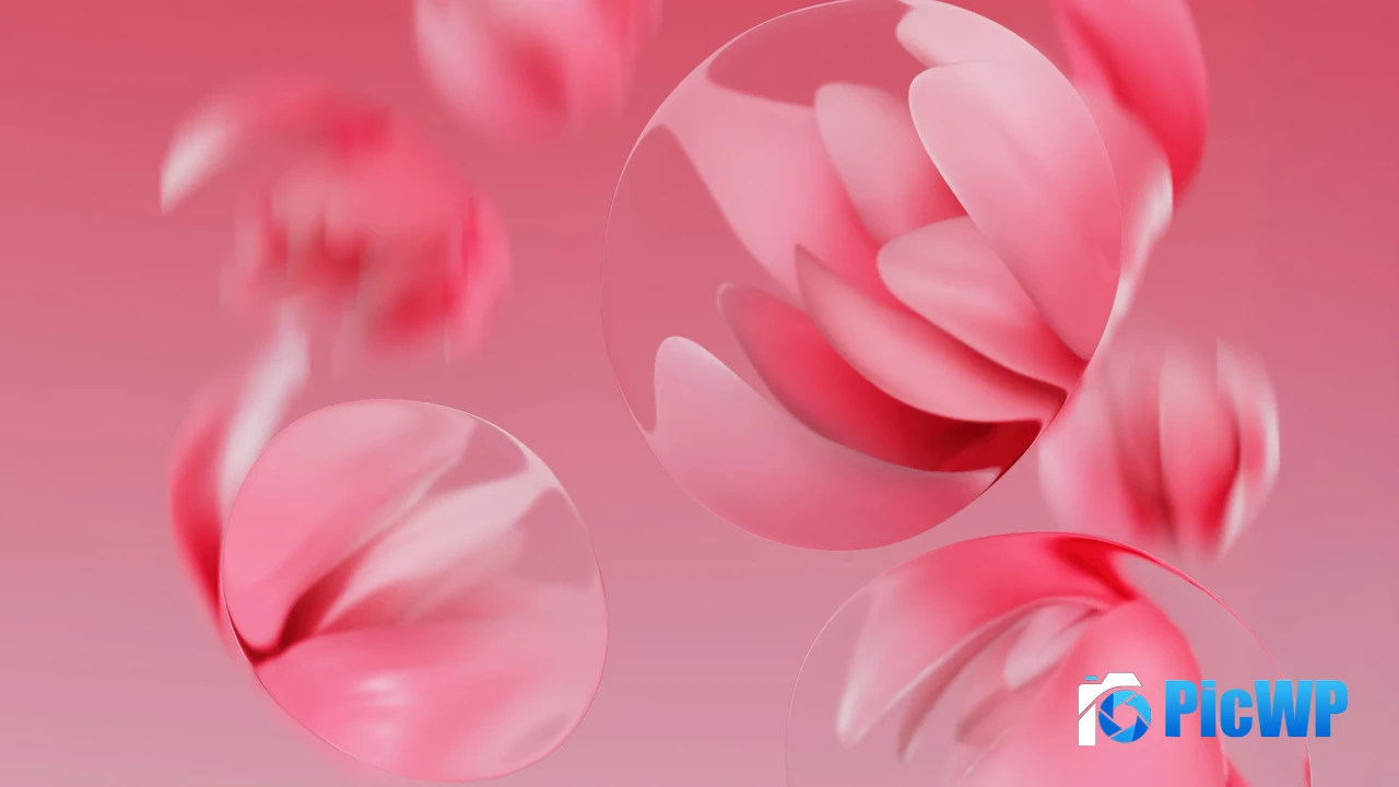 Cherry blossom Abstract art 4K PC Wallpaper