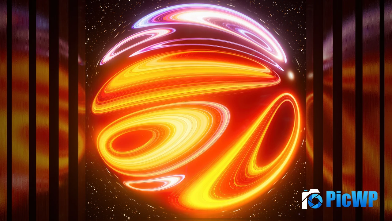 Cosmic Sphere 4K PC Wallpaper