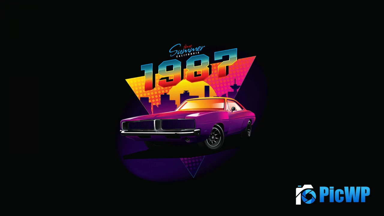 Dodge Charger California 4K PC Wallpaper