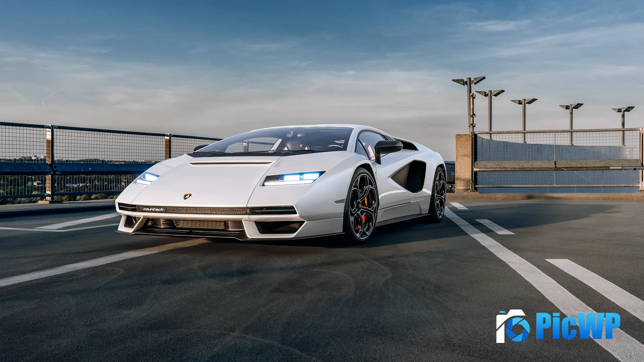 Lamborghini Countach LPI 800-4 Hybrid Supercar 4K PC Wallpaper