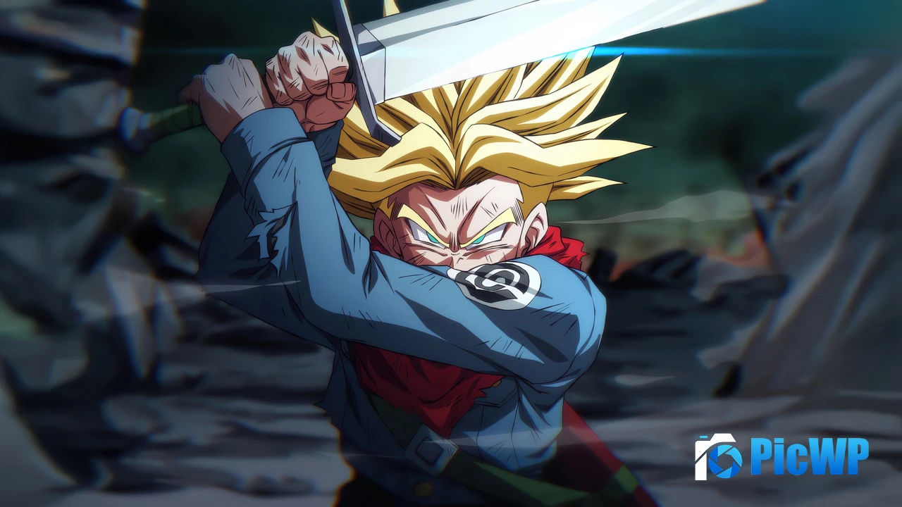 Trunks Sword 4K PC Wallpaper