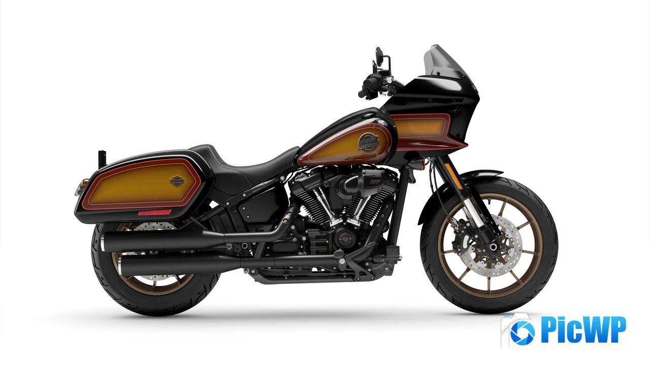Harley-Davidson FXLRST Low Rider ST Tobacco Fade 4K PC Wallpaper