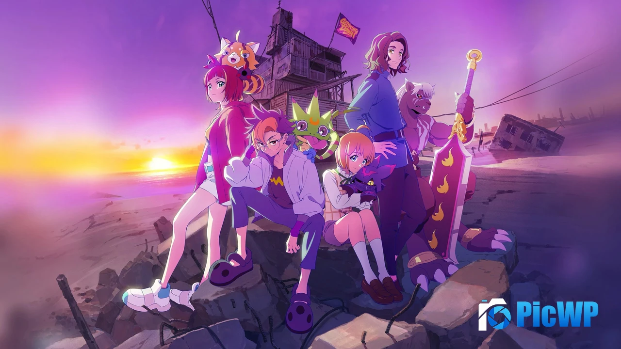 Digimon Beatbreak Anime poster 4K PC Wallpaper