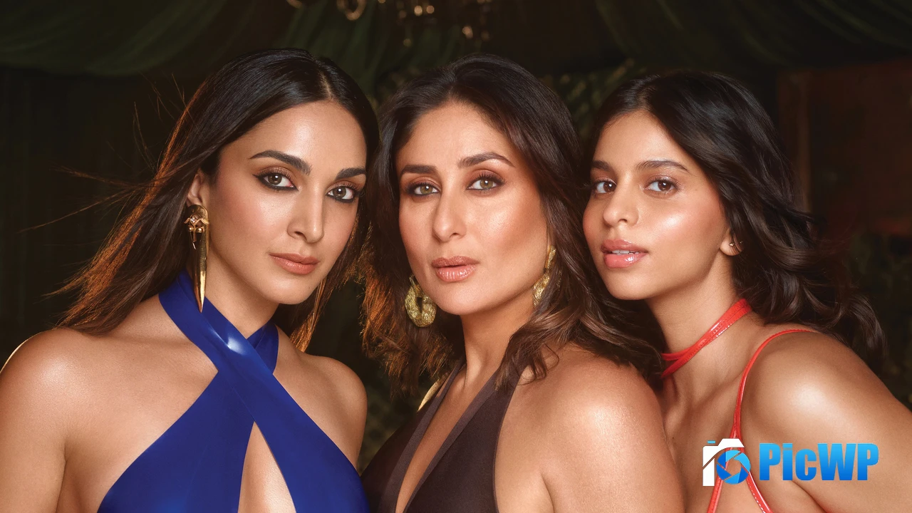 Kiara Advani, Kareena Kapoor and Suhana Khan 4K PC Wallpaper