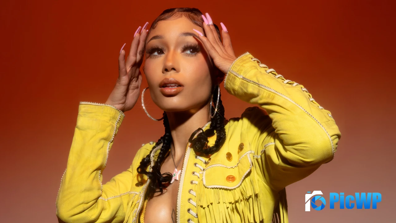 Coi Leray American rapper 4K PC Wallpaper