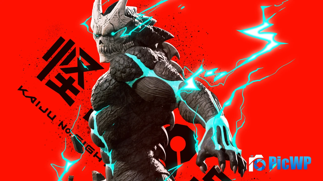 Kaiju No. 8 3D model 4K PC Wallpaper