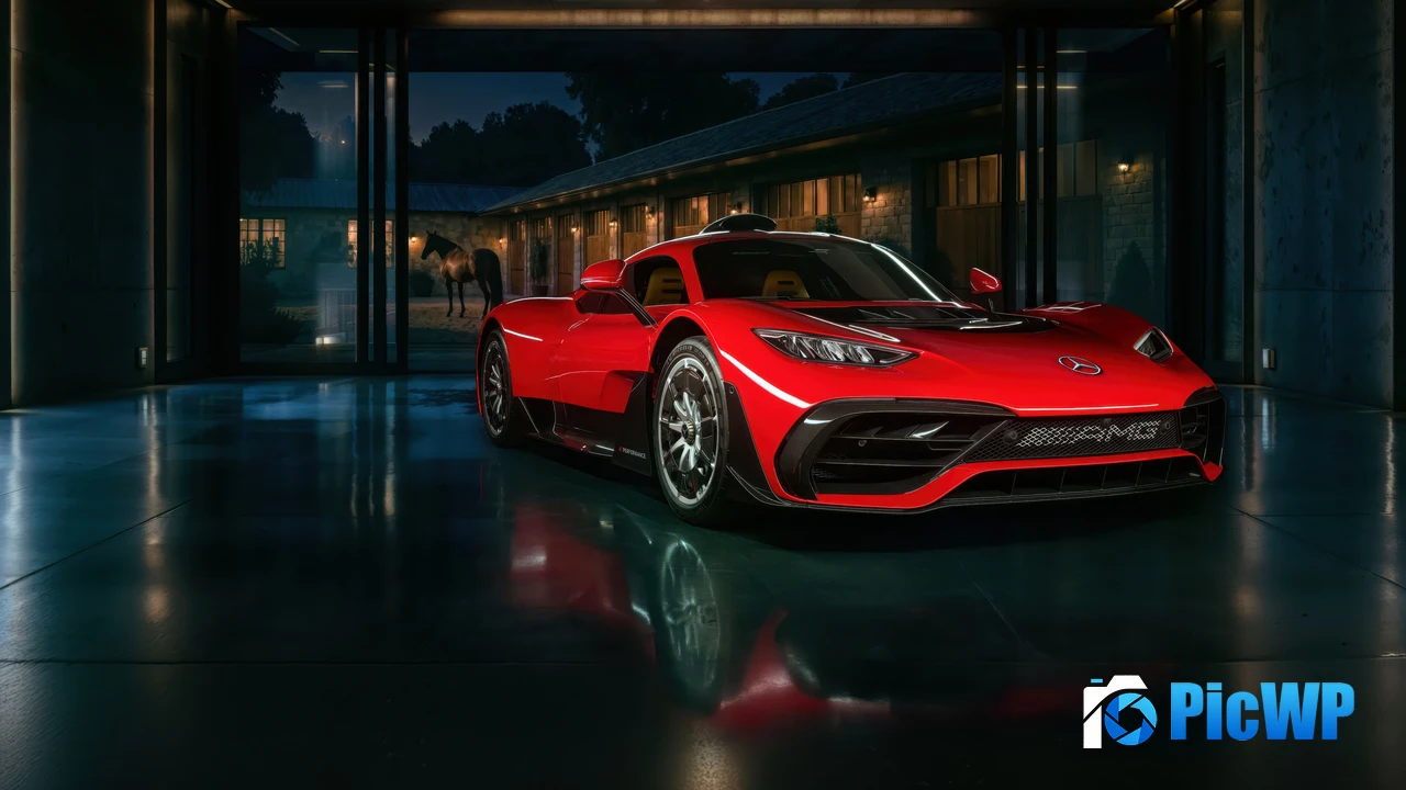 Mercedes-AMG ONE Red cars 4K PC Wallpaper