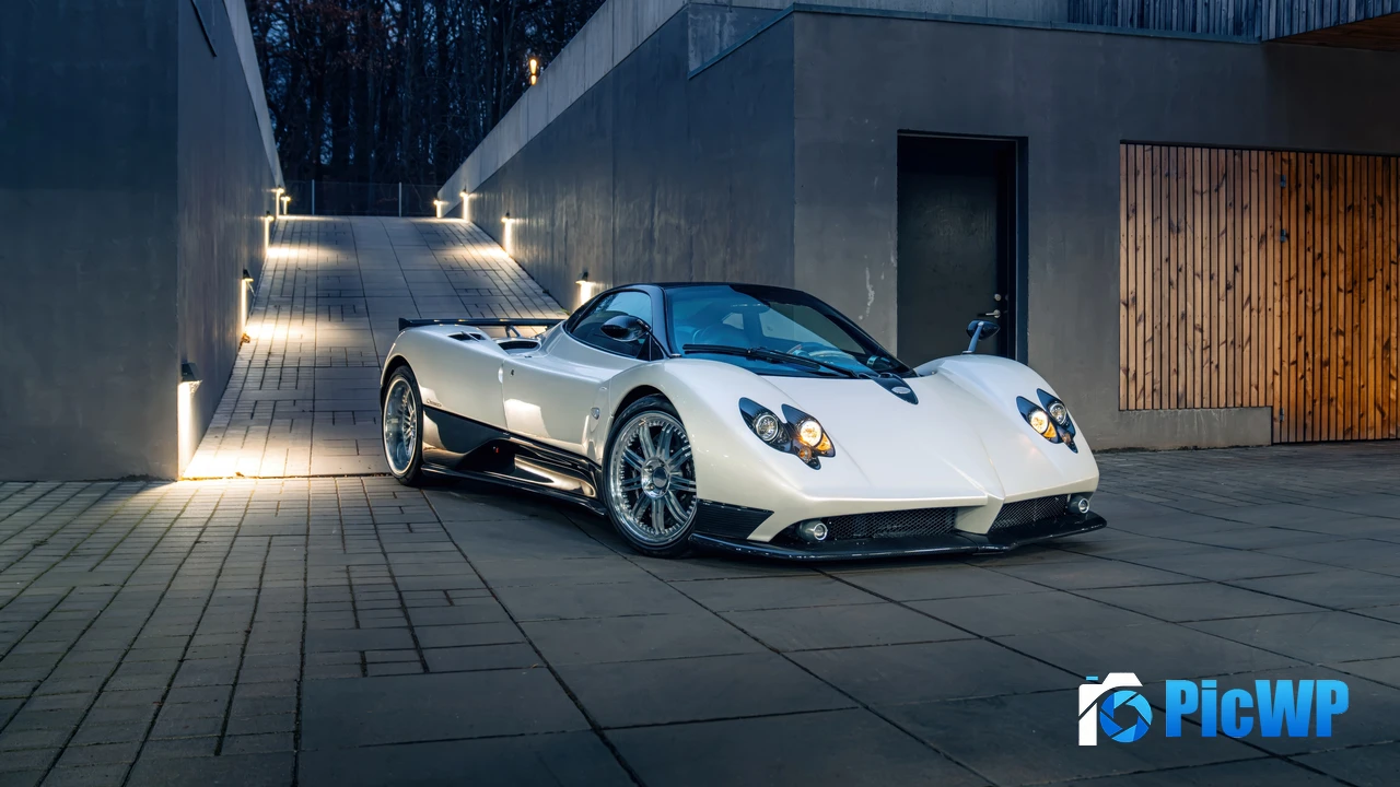 Pagani Zonda F Hyper Sports Cars 4K PC Wallpaper