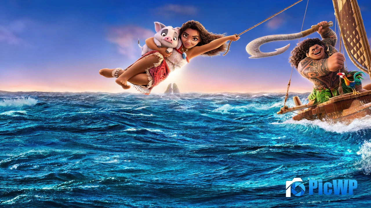 Moana 2 Poster 4K PC Wallpaper