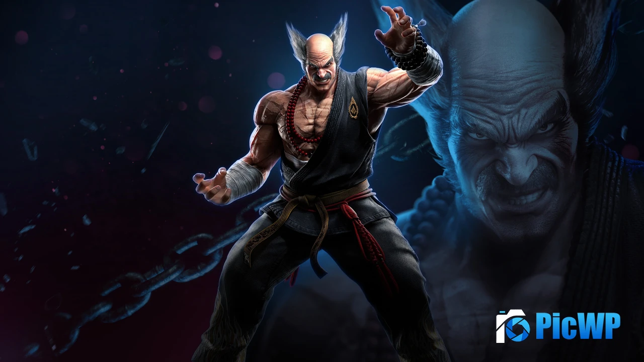 Heihachi Mishima Tekken 8 4K PC Wallpaper
