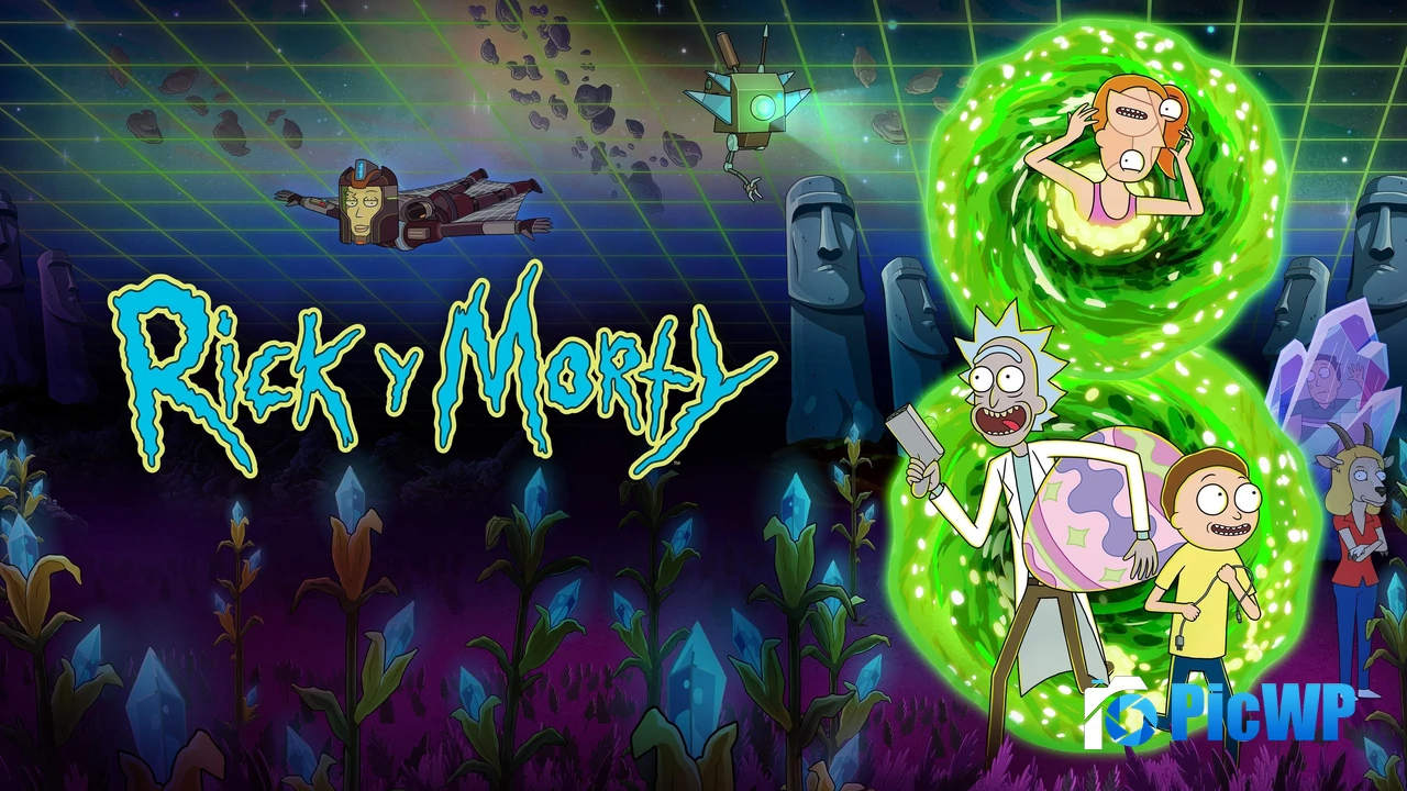 Rick and Morty Season 8 4K PC Wallpaper