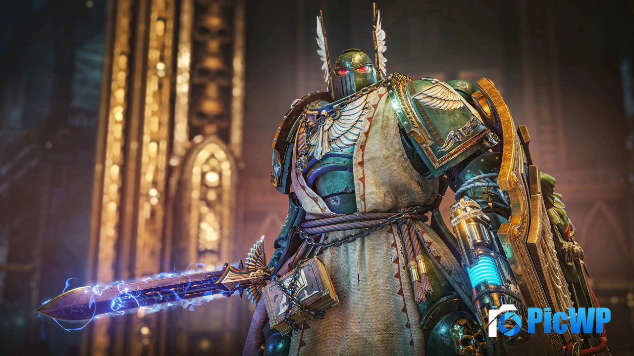 Dark Angel Bulwark Armor 4K PC Wallpaper