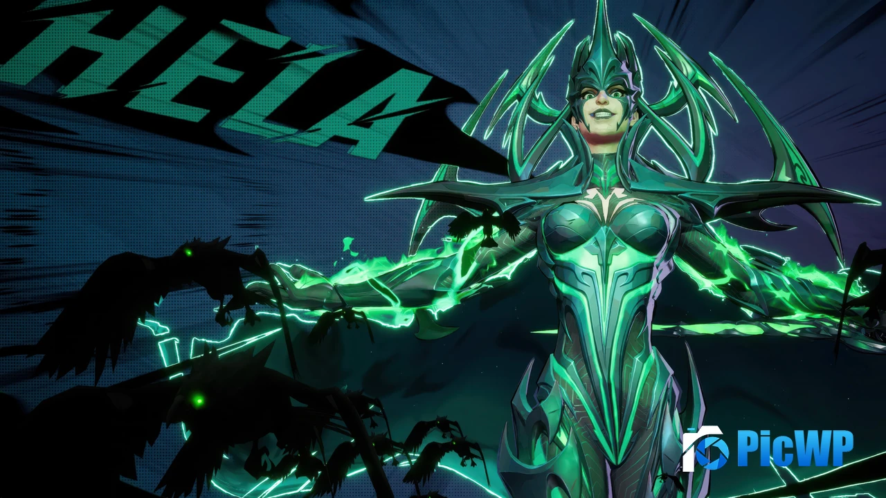 Hela Marvel Rivals 4K PC Wallpaper