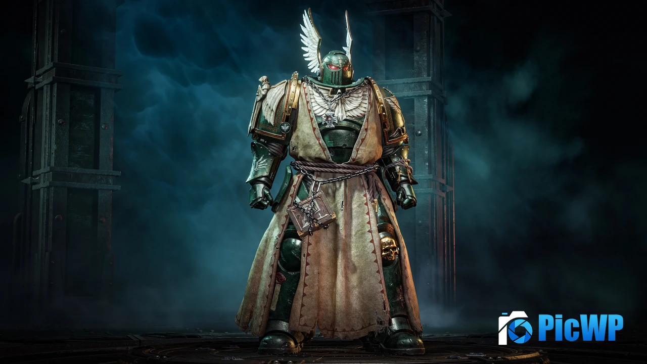 Space Marine 2 Dark Angel Bulwark 4K PC Wallpaper