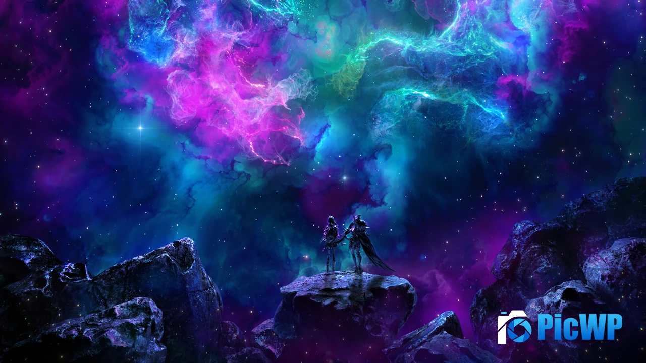 Together Nebula 4K PC Wallpaper