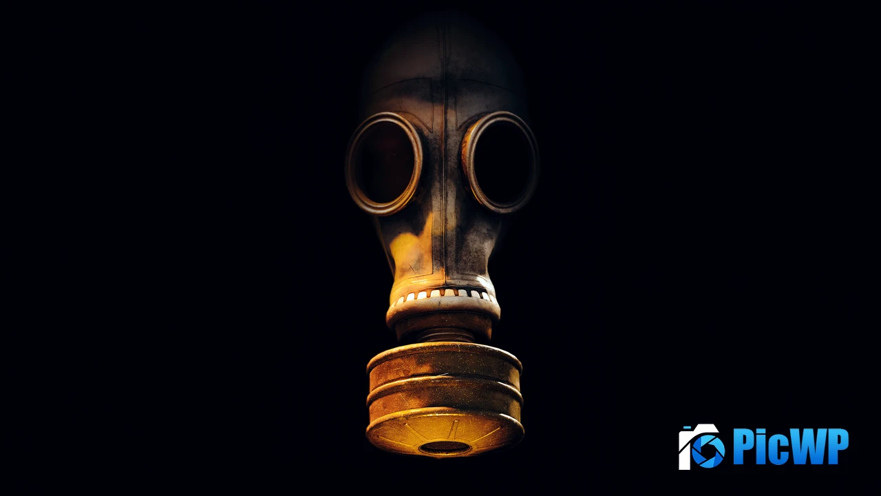 STALKER 2 Gas mask 4K PC Wallpaper