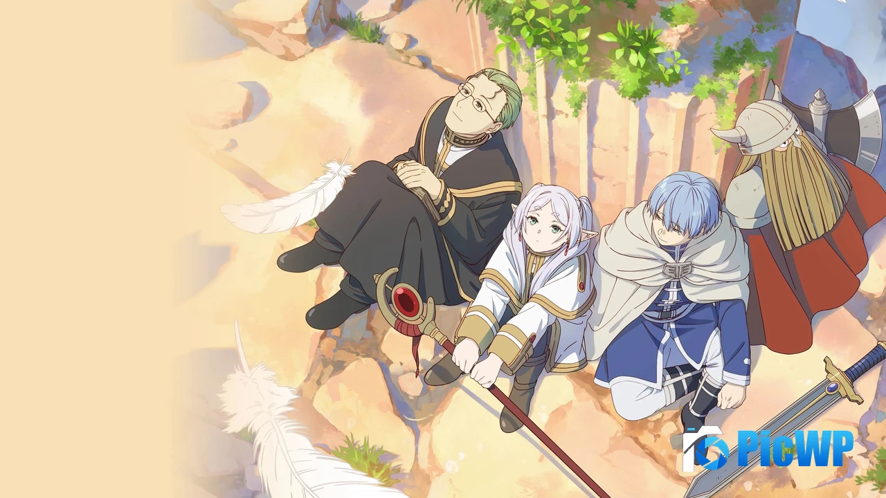 Frieren: Beyond Journey039s End Character art 5K PC Wallpaper