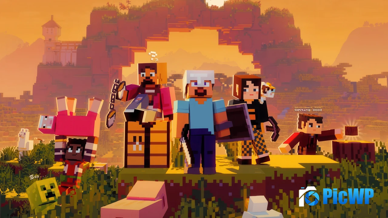 A Minecraft Movie 2025 Movies 4K PC Wallpaper