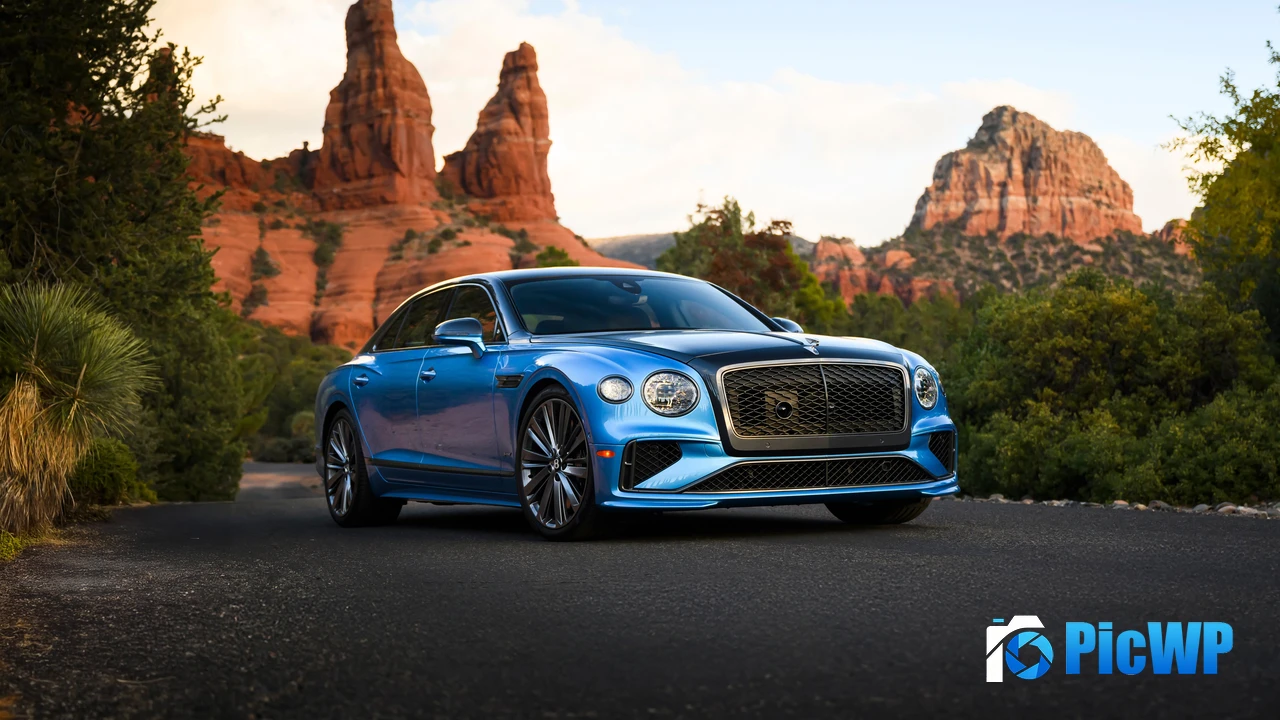 Bentley Flying Spur Speed Outdoor 4K PC Wallpaper
