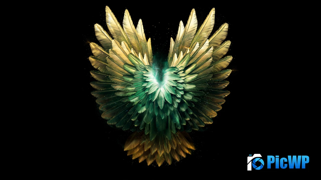 Angelic Wings 4K PC Wallpaper