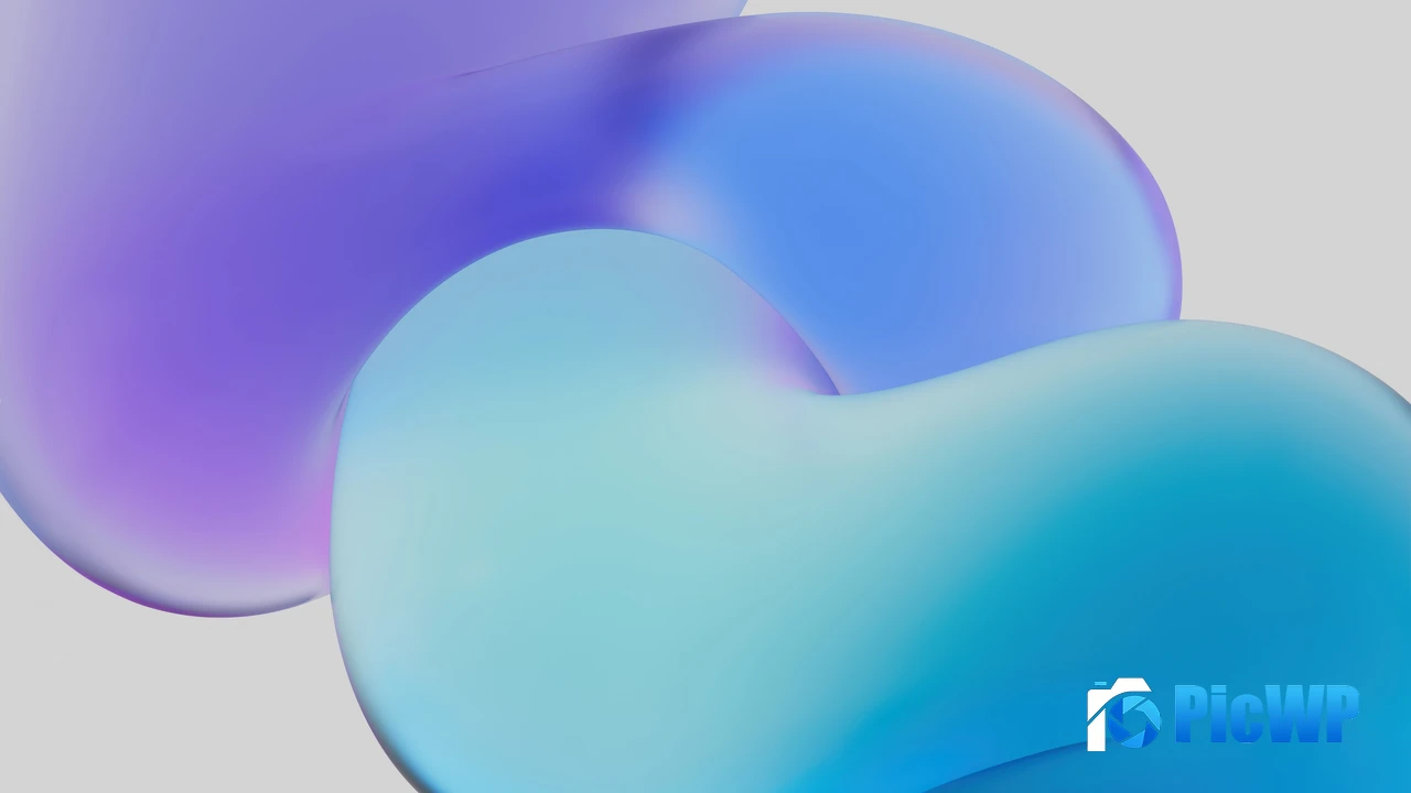 Purple Blue 4K PC Wallpaper