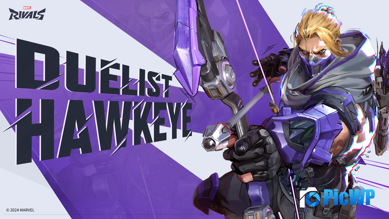 Dualist Hawkeye Marvel Rivals 4K PC Wallpaper