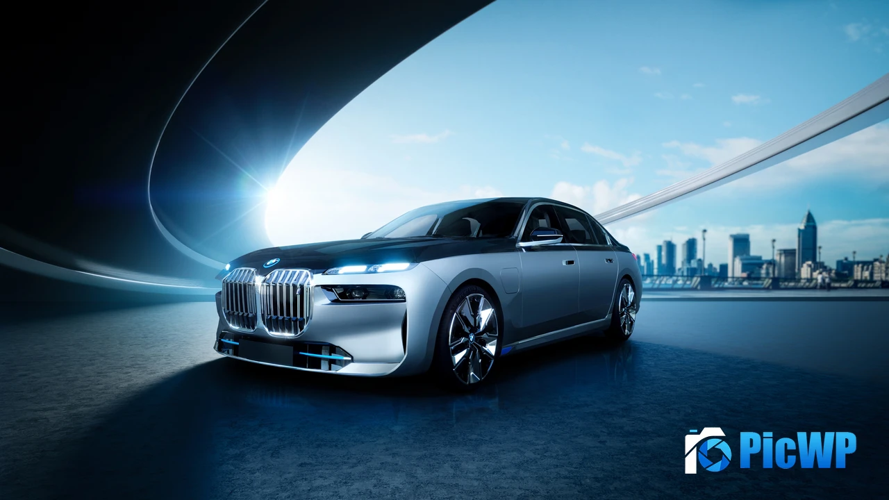 BMW i7 CGI 4K PC Wallpaper