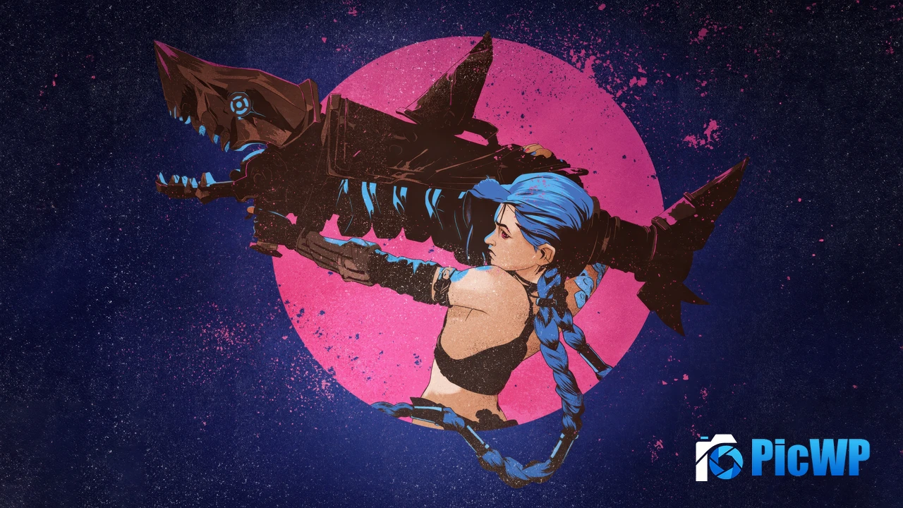 Jinx Poster 4K PC Wallpaper
