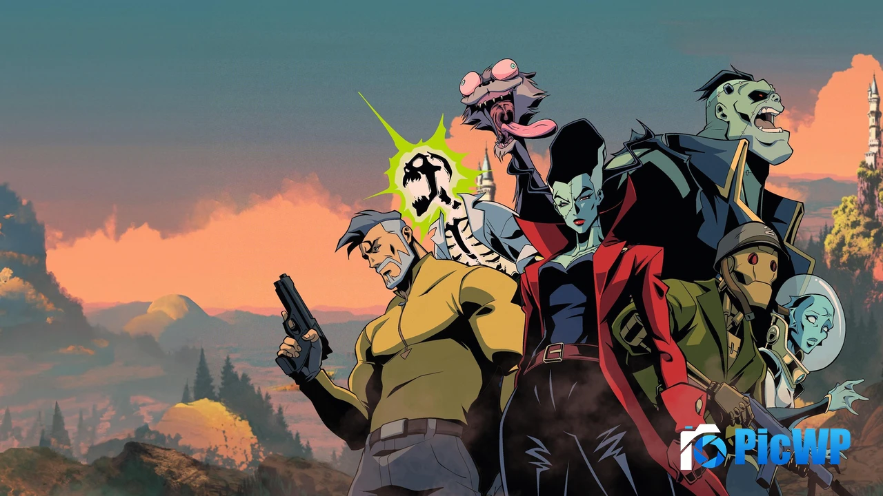 Creature Commandos 2024 Series 4K PC Wallpaper