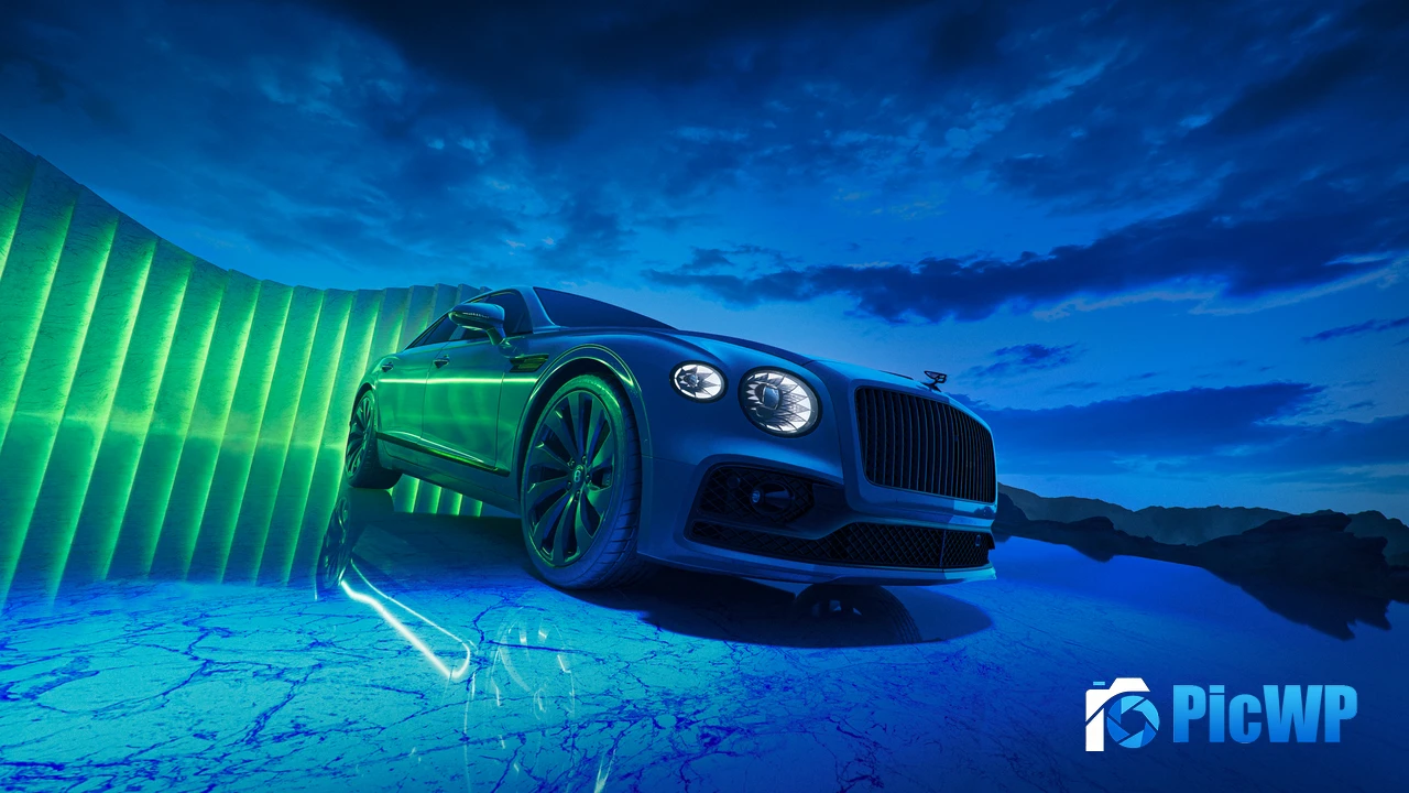 Bentley Flying Spur CGI 4K PC Wallpaper
