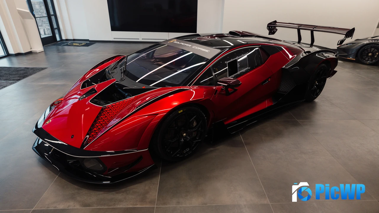 Lamborghini Essenza SCV12 2024 4K PC Wallpaper