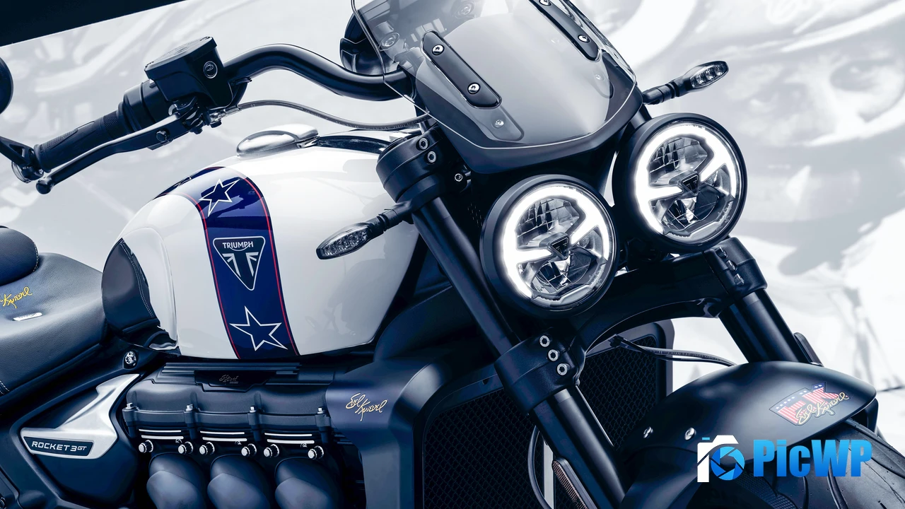 Triumph Rocket 3 2024 4K PC Wallpaper