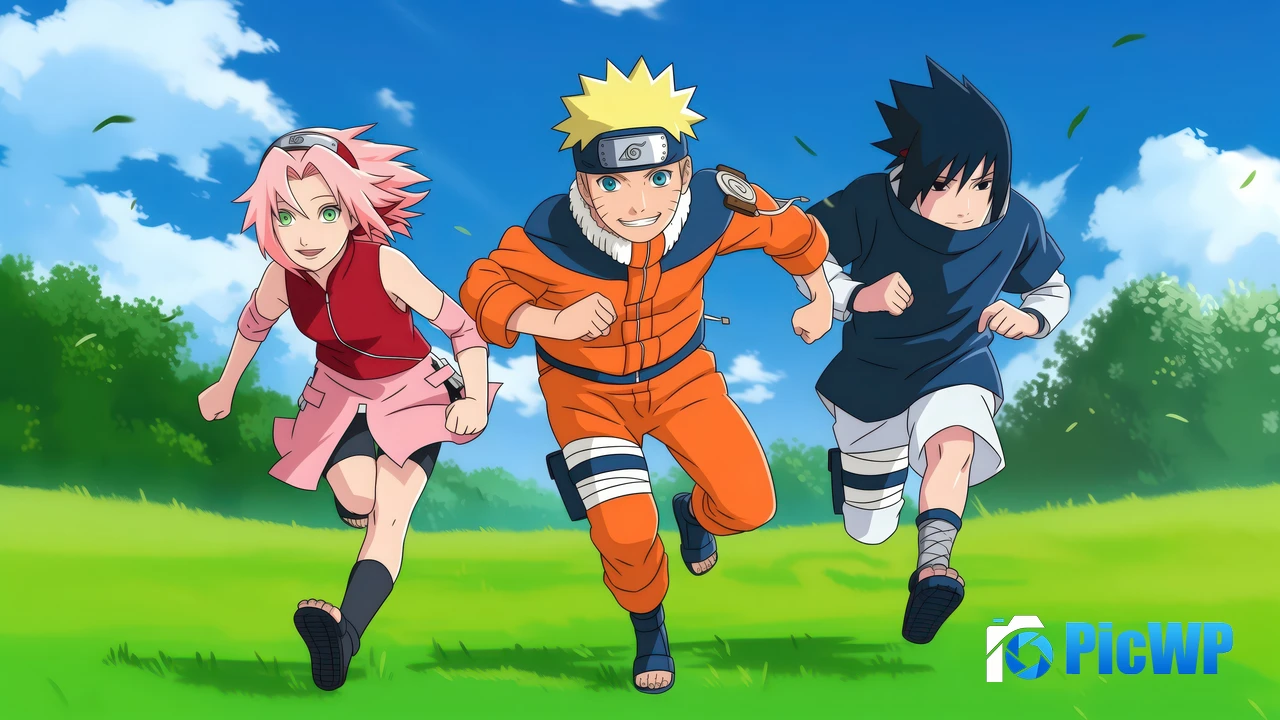 Sakura Naruto Sasuke 4K PC Wallpaper