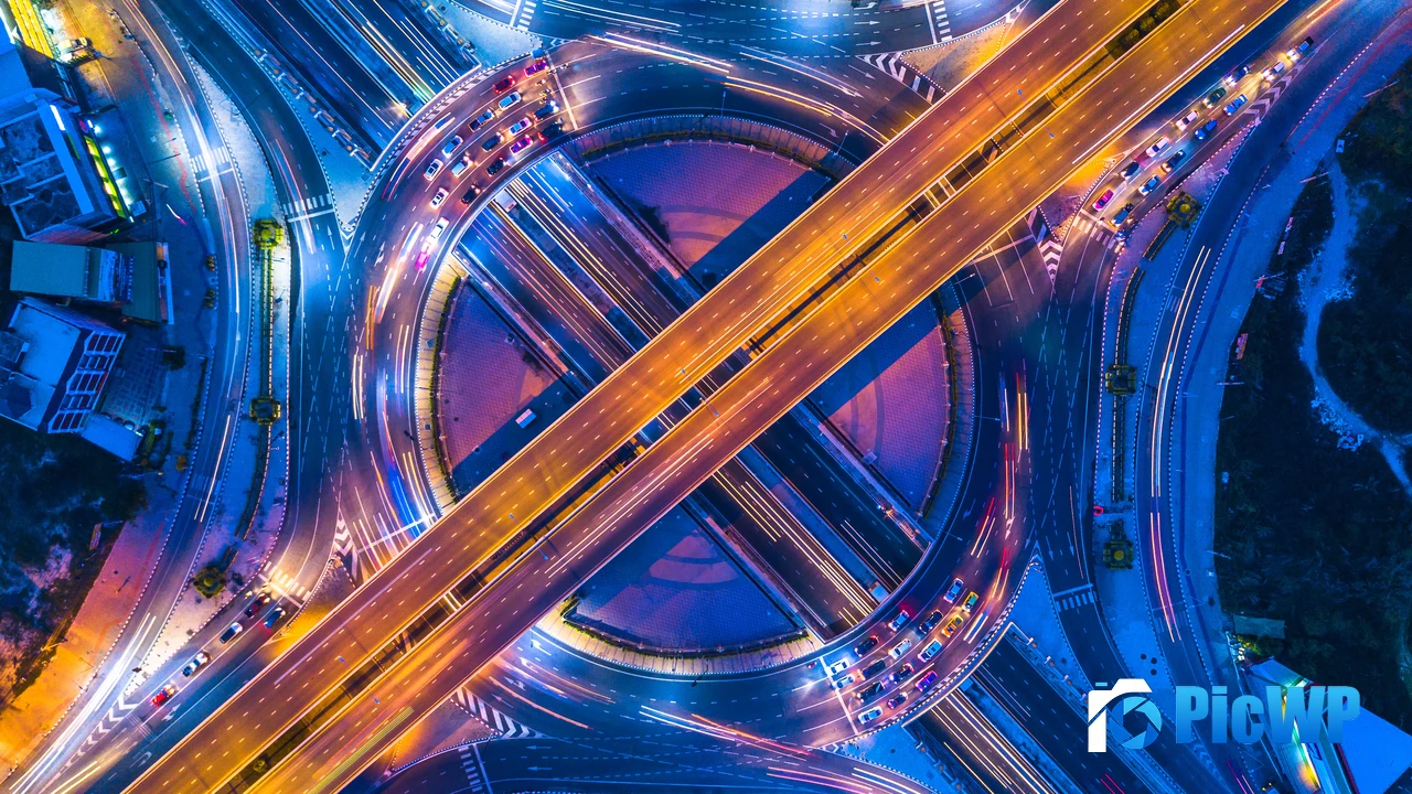 Bangkok Intersection 4K PC Wallpaper