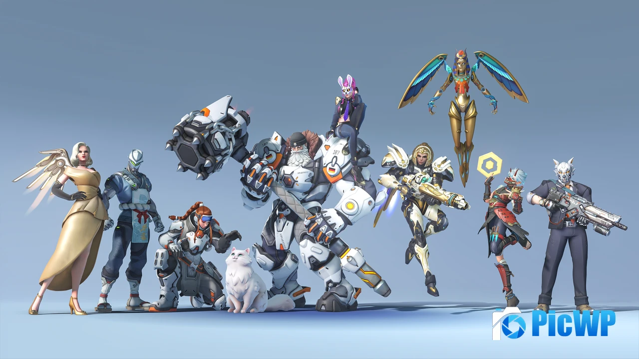 Overwatch 2 Heroes 4K PC Wallpaper