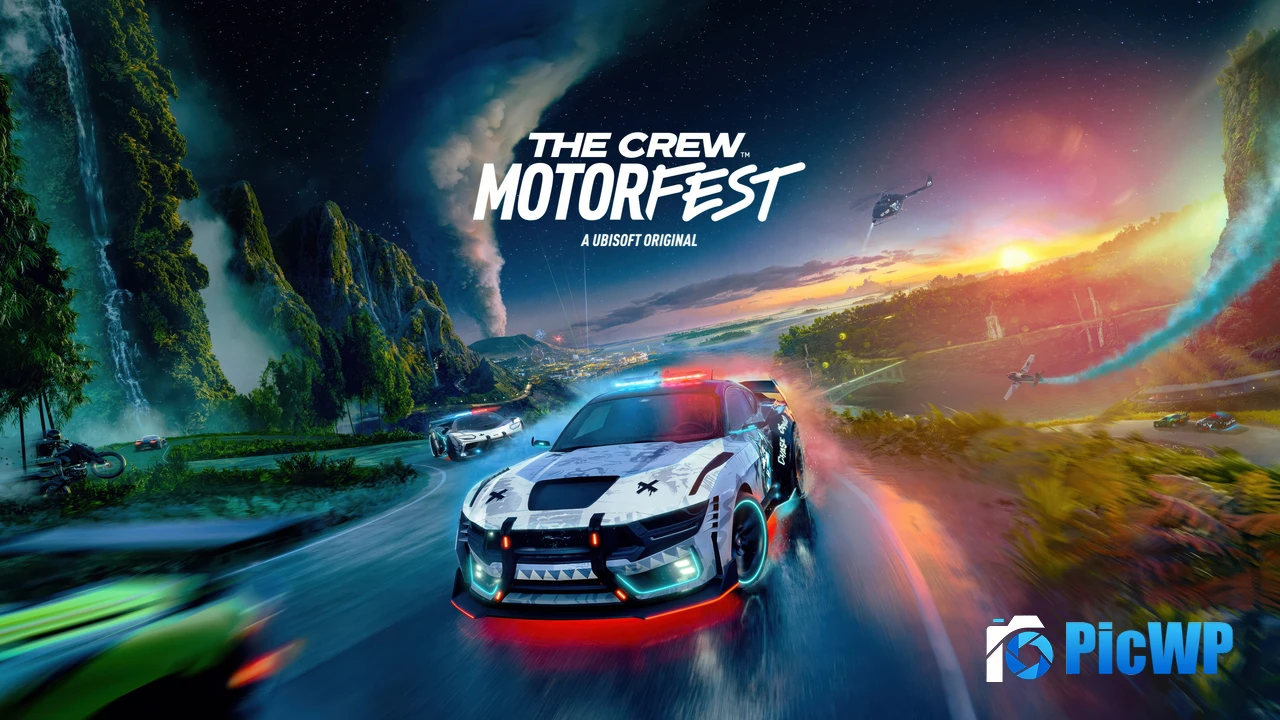 Ford Mustang Dark Horse The Crew Motorfest 4K PC Wallpaper