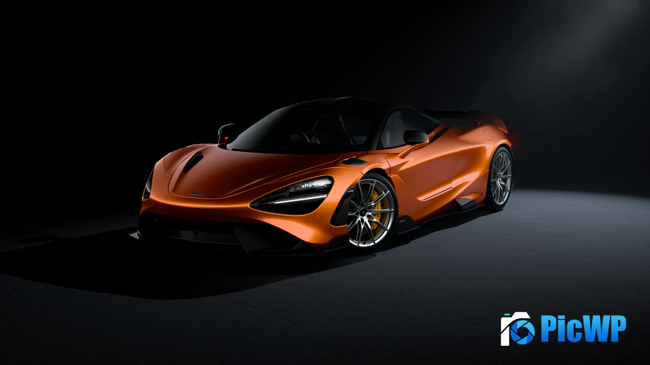 McLaren 720S Dark aesthetic 4K PC Wallpaper