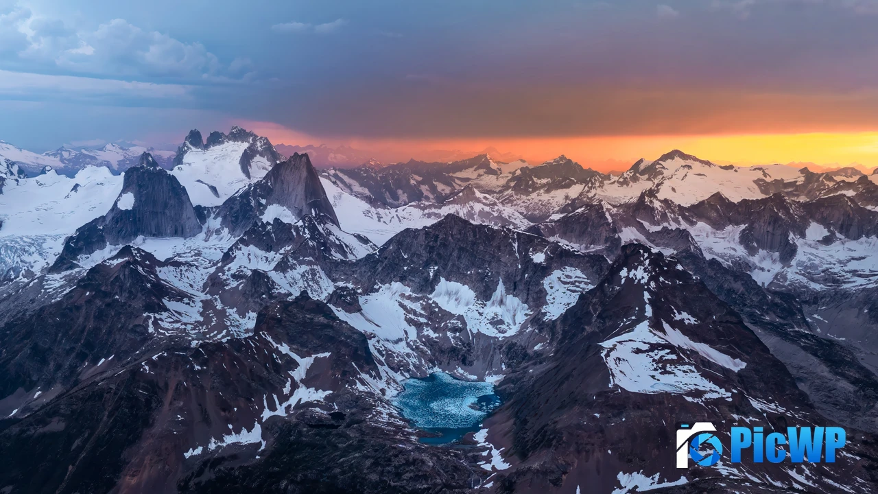 Mountain Landscape Alps 4K PC Wallpaper