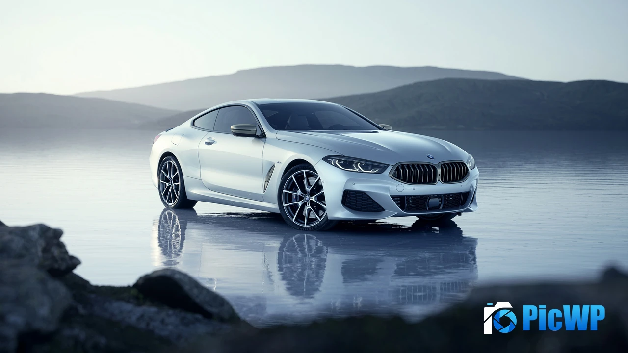 BMW 850i Luxury Sedan 4K PC Wallpaper