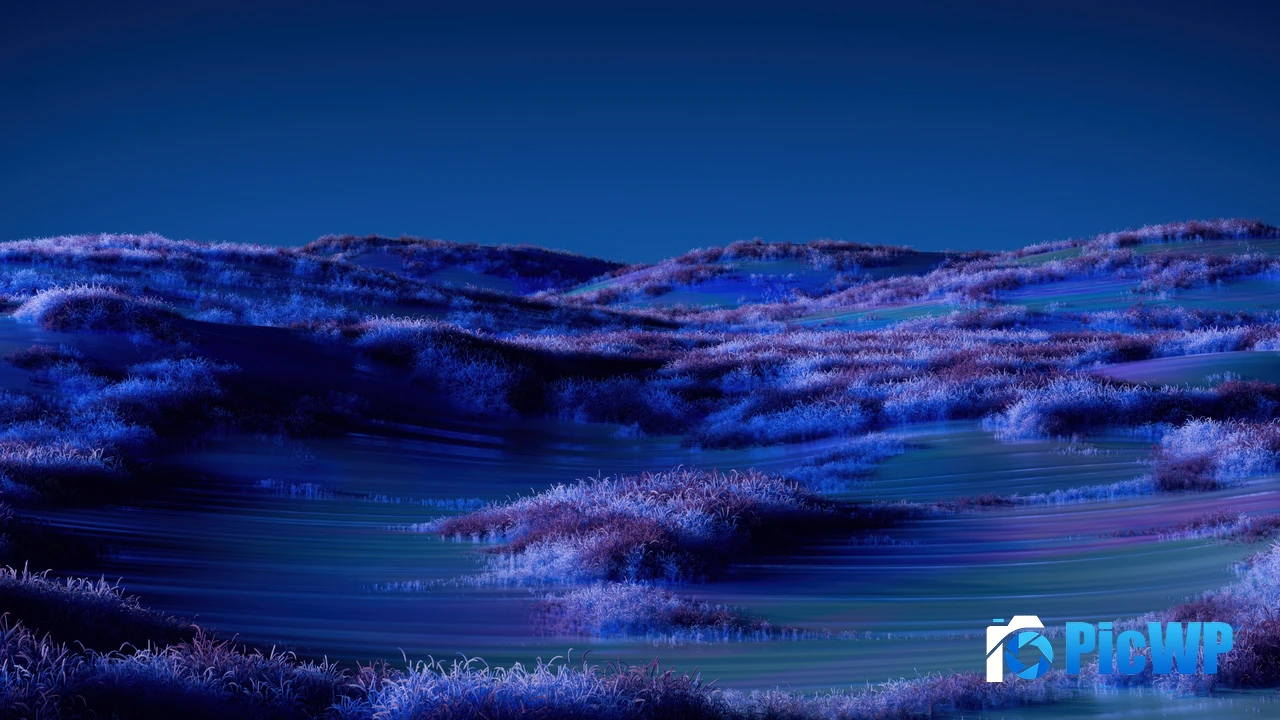 Landscape Purple aesthetic 4K PC Wallpaper