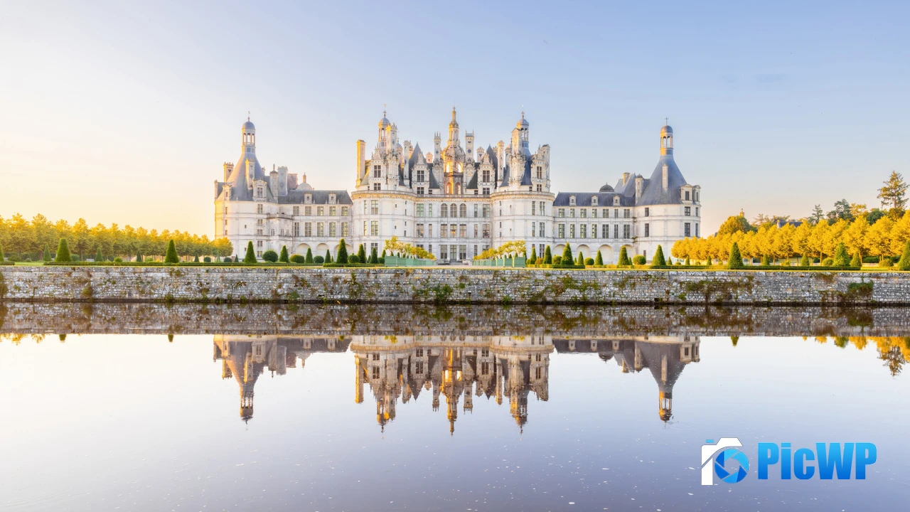 Chambord Castle France 4K PC Wallpaper