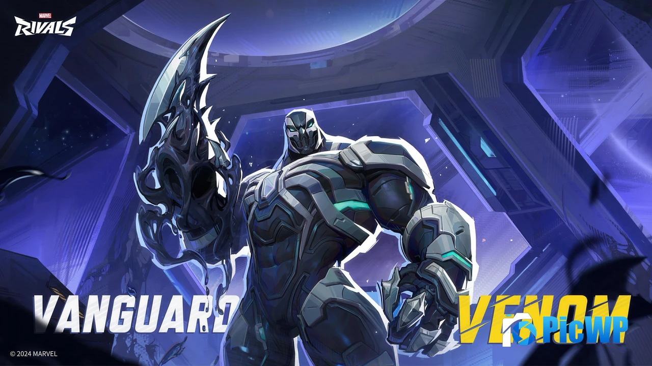 Vanguard Venom Marvel Rivals 4K PC Wallpaper