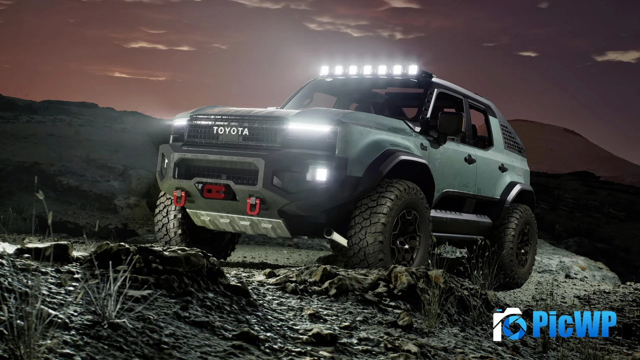 Toyota Land Cruiser ROX Off-Road SUV 4K PC Wallpaper