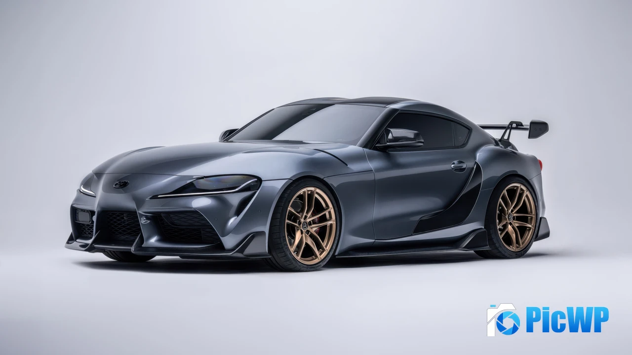 Toyota GR Supra Carbon Fiber 4K PC Wallpaper