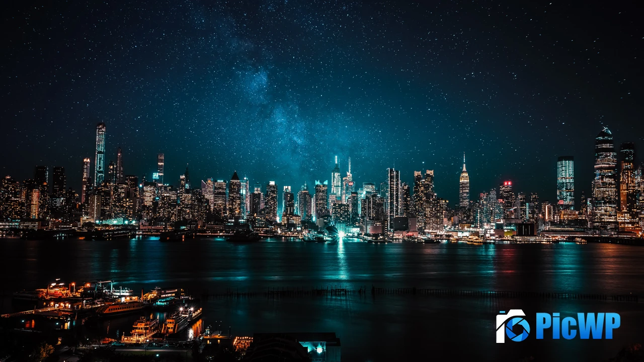 Night City City lights 4K PC Wallpaper
