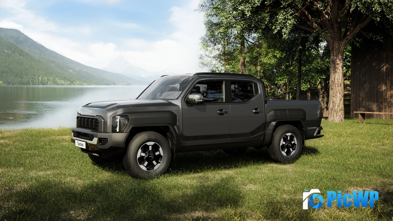 Kia Tasman Double Cab 2025 4K PC Wallpaper