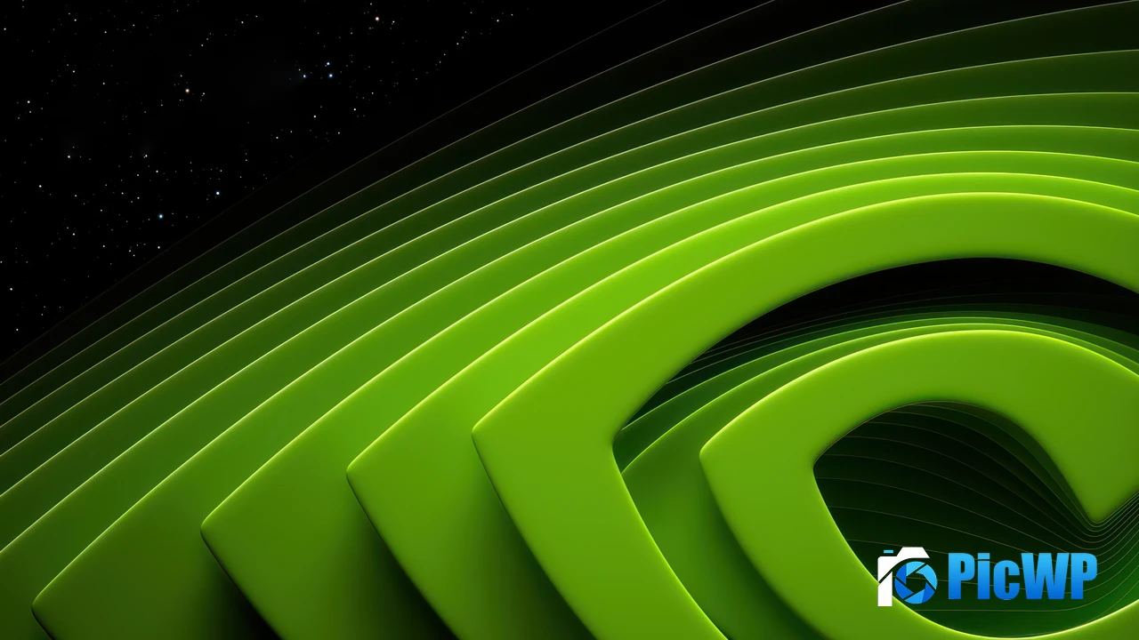 Nvidia Logo Futuristic 4K PC Wallpaper