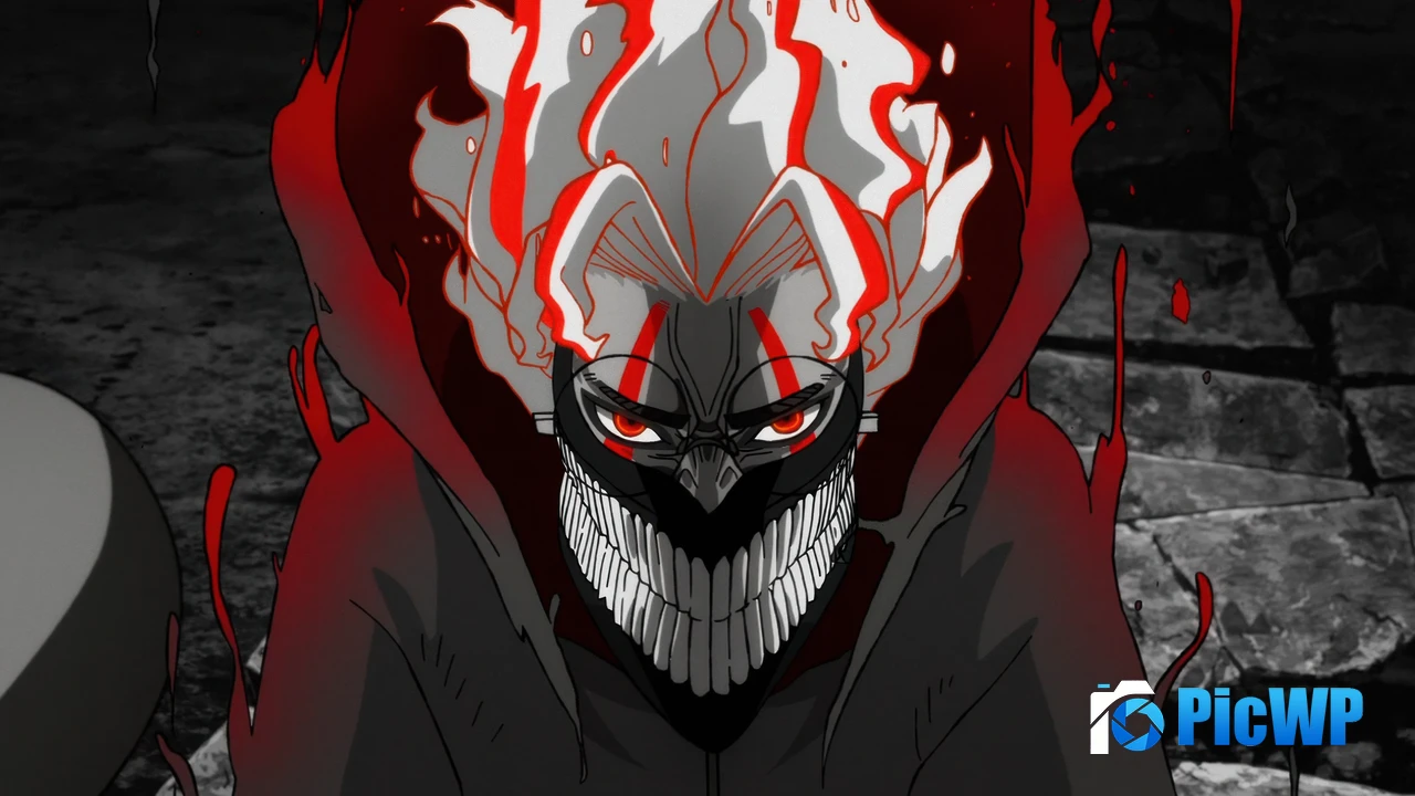 Turbo Granny Okarun (Dandadan) 4K PC Wallpaper